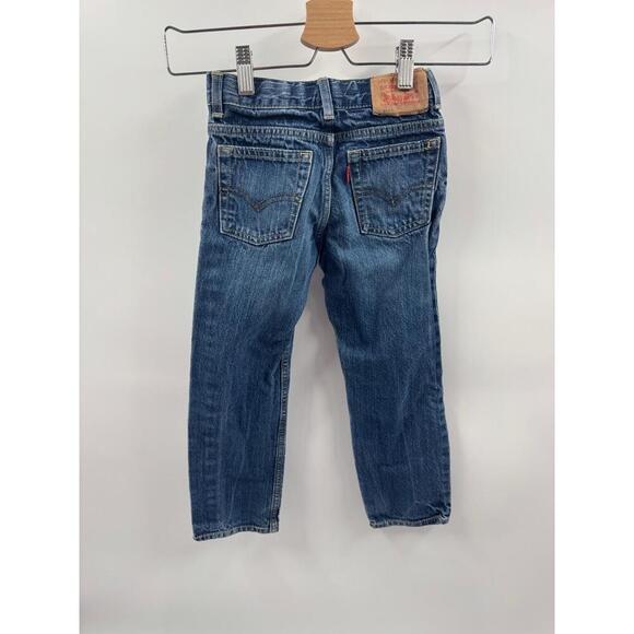 NWT Levi's 511 Skinny Blue Denim 5-Pocket Button Fly Childrens‎ Jeans Size 7 - Picture 3 of 8